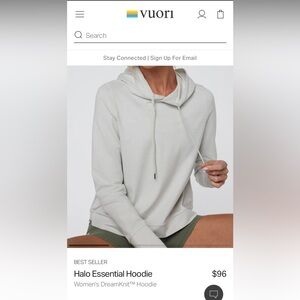 Vuori DreamKnit Essential Hoodie
